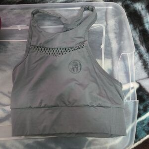 Gray Sports Bra